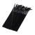 Import JSDH 50pcs Halloween food grade plastic  Black Straw with bat Long Flexible Drinking Straws Wedding Party supplies from China