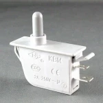 KBM on sale free sample  refrigerator parts push button micro switch refrigerator door switch
