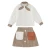 Import Kids Plaid Suspender Skirt With White T Shirt Two Piece Outfit Baby Girls Fall Outfit For Children from China