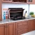 Import kitchen appliance integrated countertop build in 36inch 90cm cooker hood  downdraft hood from China