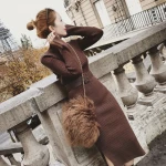 knit lady dress 2020 women dresses slim female dress with belt