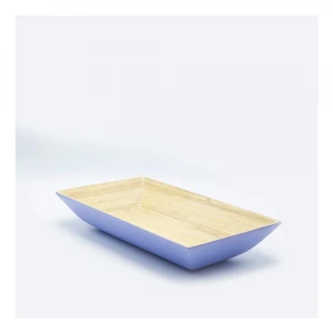 Lacquer Bamboo Platter Tray wholesale