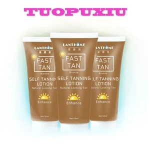 LANTHOME fast natural looking tan make your skin beauty brozen