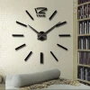 Large 3D wall decoration clock