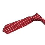 latest custom company logo silk print necktie for men to take party ties