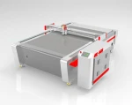 leather fabric textile bags making machine cnc knife cutting machine