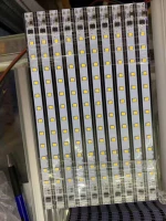 LED Light Bar 220v SMD5730 double row aluminum strip free drive shelf light box cabinet jewelry cabinet high voltage light bar