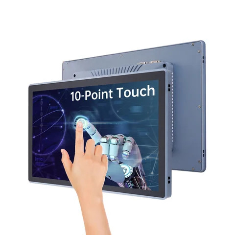Lixing TY Grey 4K Portable Monitor Touch Screen Display 15.6 27 inch Full HD Portable Touch Screen Monitor with Stand