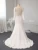 Import Long sleeves fitted crepe design plain small outdoor bridal gown latest 2021 satin mermaid satin fabric wedding dress from China
