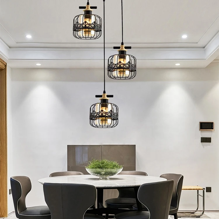 Long Term Use Decoration Residential Livingroom Hardware Glass LED Chandelier Light