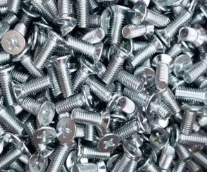 Lots black  zinc plated Cross Recessed Countersunk Head bolts 120 Degree Flat Head Machine Screws