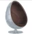 Import Lounge living room egg chair / Oval egg pod chair with speakers from China