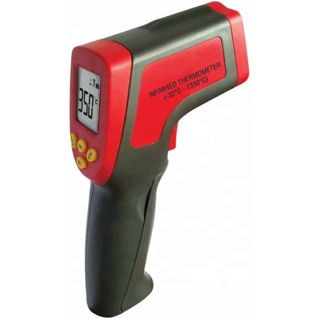 Low Battery display Digital Infrared Thermometer with Laser Target