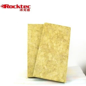 Low Thermal Conductivity Rockwool Insulation Board , Mineral Wool Slabs OEM