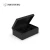 Import Luxury Custom Logo Printing Presentation Promotional 3 Sided Hinged Black Lid Rigid Gift Box Foam Insert from China