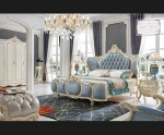 luxury  furniture classic antique reproduction  American european style bed  wardrobe night stand  bedroom set