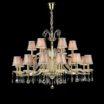 Luxury Glass Chandelier Lighting for Hotel Wedding