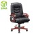 Luxury High Back PU Boss Big and Tall Executive Manager Over Sized Brown Office Faux Desk Wooden Office Swivel Reclining Genuine Leather CEO Chair