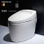 Import Luxury rimless P-trap sanitary ware ceramic intelligent smart wall hung toilet with bidet from China