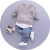 Import lx10147a new fashion baby boys clothes two-pieces children clothing sets long sleeve wholesale t shirts from China