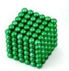 magnetic balls 216pcs Green color permanent magnets magnetic building sets