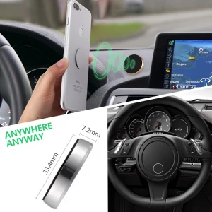 Magnetic Mobile Phone Holder Car Dashboard Cell Phone Mount Holder Universal Magnet Wall Sticker For iPhone