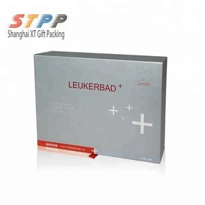Malaysia heaven and earth cover cosmetic box hard paper &amp cases hot stamping logo From China supplier