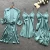 Import Manufacturer Customization Hot New Retail Products Four Pieces Sets Women Summer Homewear Bridal Robe Silk Bathrobe from China