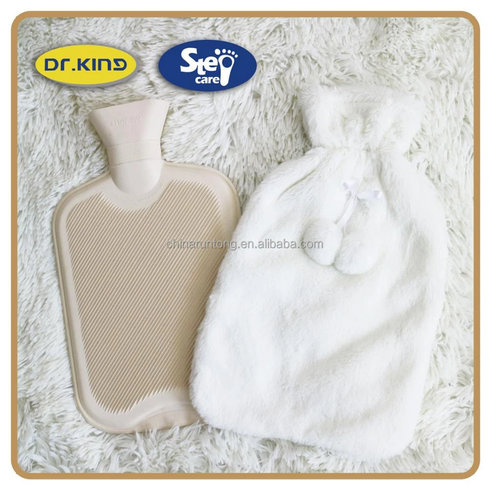 Manufacturer fleece warm cover rubber hot water bottle and cover