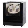 Manufacturer Luxury Wooden Gloss Black Rotate Storage Watch Winder Box Case Automatic