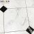 Import Marquina Mixed Cararra Marble Floor Tile Mosaic Black And White Bathroom Decor Stone Hall Tiles from China
