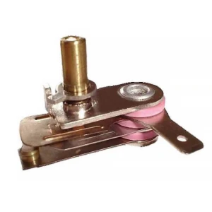 mechanical adjustable thermostat for steam press