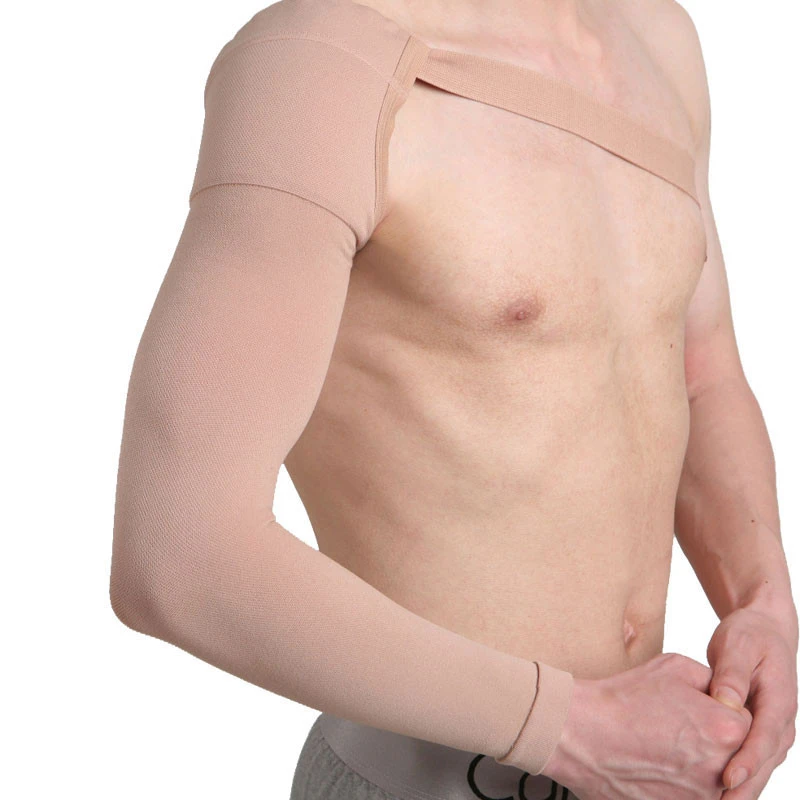 Medical Breathable Class  2 Compression Wrist Sleeve Arm Shoulder Support Belt with Adjustable Strap