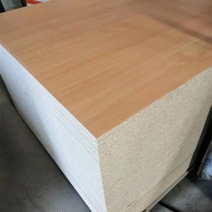 melamine paper laminated partical board wooden doors chipboard for sale