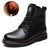 Import Mens Warm Leather Boots 2018 HighTop Lace-up Military Shoes And Velvet Genuine Leather Martin Boots from China