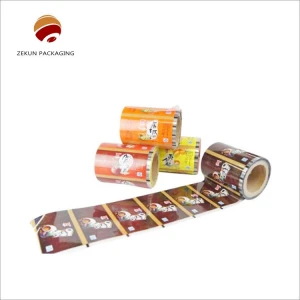 metalized flexible packaging ,Laminated Food Grade Plastic Roll Film/small pack shampoo Packaging Film