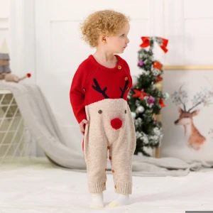 Mimixiong Knitted baby clothes winter romper with factory price