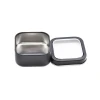 Mini Candy Square Shape Tin  Metal Box Packaging Canisters