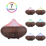 Mini Essential Oil Aeoma Diffuser, Ultrasonic Cool Mist Humidifier Aroma Diffuser