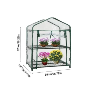 Mini Greenhouse Portable Waterproof Protective Cover Garden plant PVC greenhouse greenhouse tomato plant cover