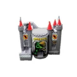Mini kids inflatable castle outdoor inflatable bouncer , inflatable amusement park toys for sale