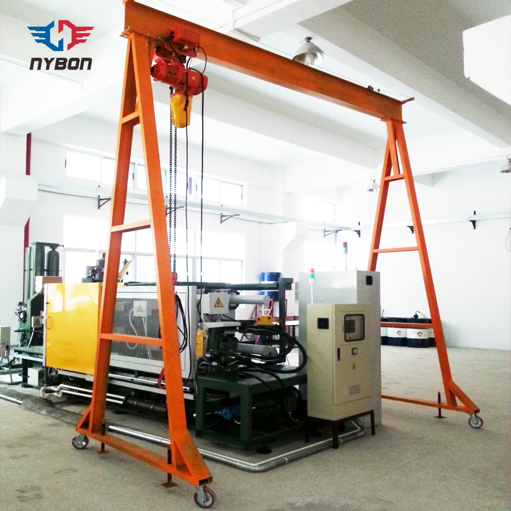 Buy Mini Small Electric Mobile Hoist Gantry Crane1 2 3 5 10 Ton ...