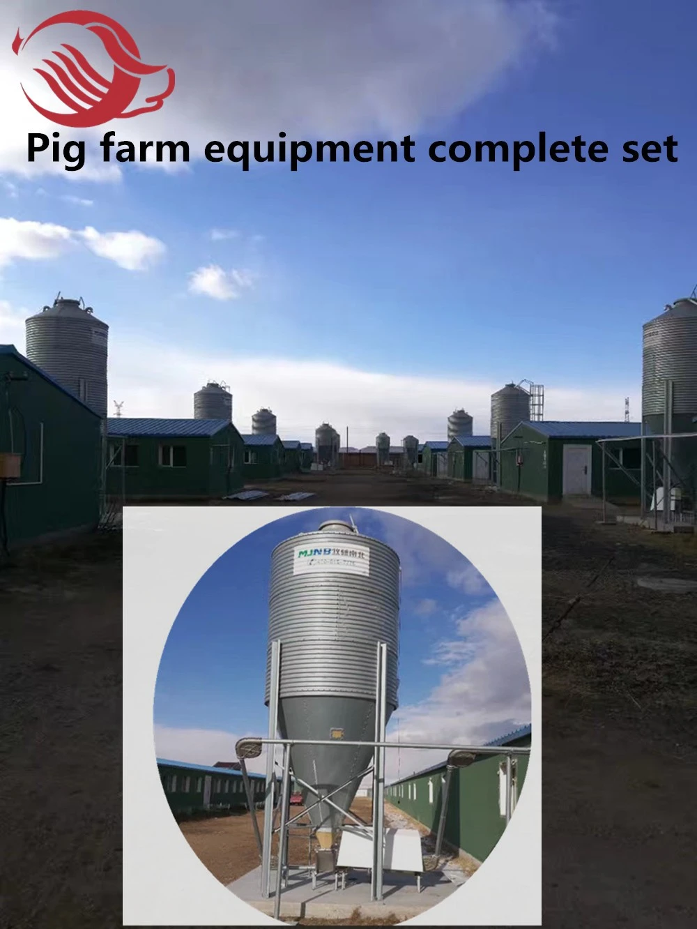 Modern Building Pig/Swine/Hog Farming Auto Equipment Turn-key Project Supplier / Pig Stall