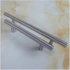 Modern cheap metal stainless steel kitchen cabinet wardrobe T bar pull handles plastic cabinet handles wardrobe handles