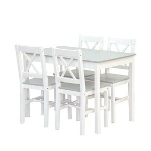 Modern Design Popular Solid Wood Table And Chairs For Dining Room