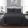 Modern Home Kaleidoscope Pattern 3 Piece Bedroom Quilt Bedsheet Set King Size