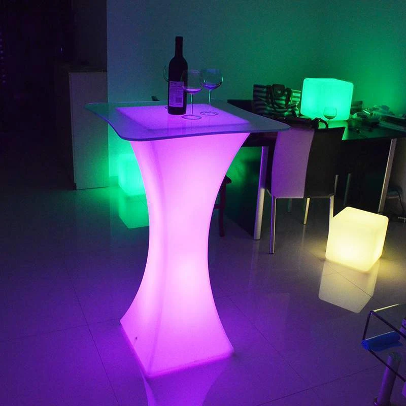 modern lighting light up outdoor plastic led illuminated furniture in dubai