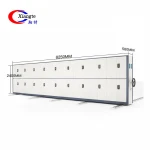 Modern Office Archive Storage Cabinet Mobile Hanging File Compact Shelving System