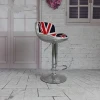 Modern Retro PU Leather Swivel Reception Bar Chair from China Supplier