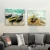 Import modern sail boat oil painting canvas print artwork sea beach scenery wall art from China